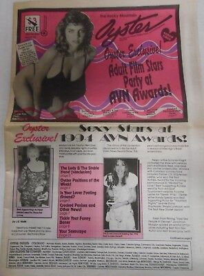 Oyster Adult Newspaper Porsche Lynn 1994 AVN Awards March 1994 052618lm-ep
