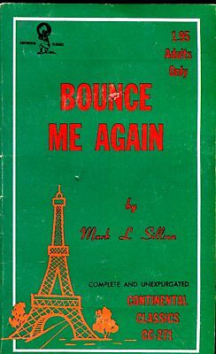 Bounce Me Again Adult Novel by Mark L. Sillson 1969 032118lm-ep