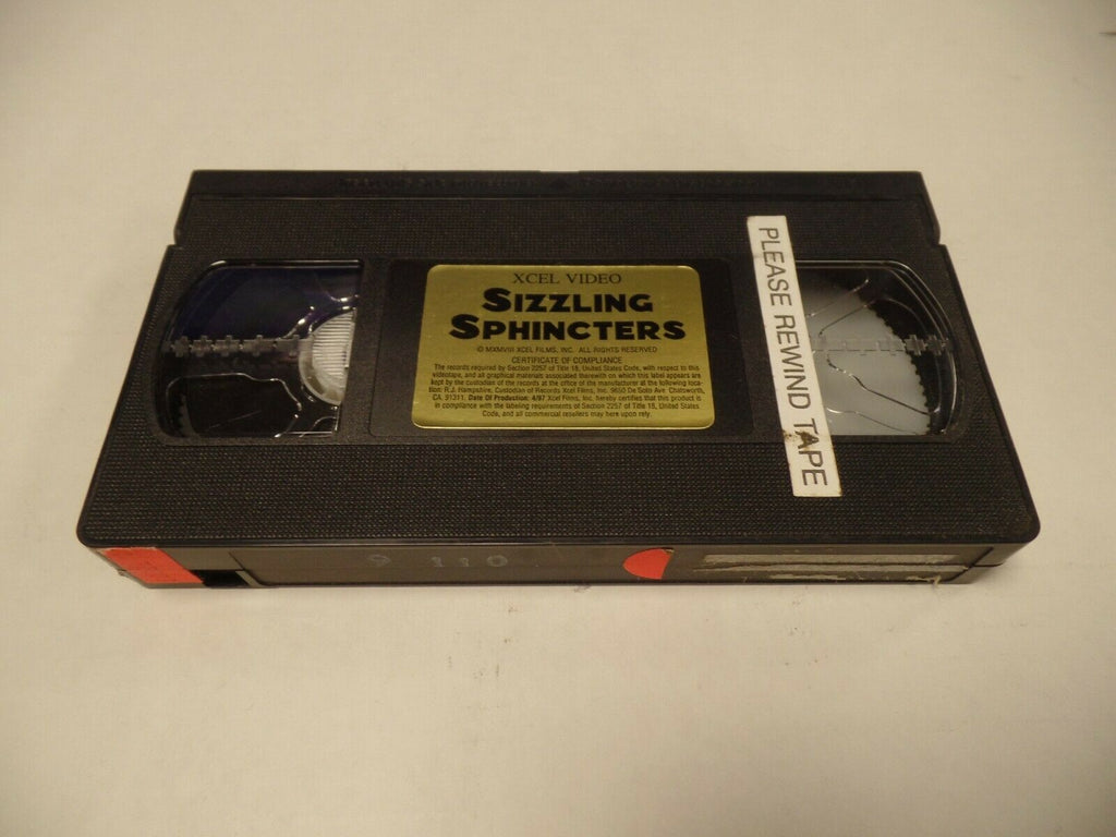 Sizzling Sphincters Xcel Video Adult VHS 051719AMP2