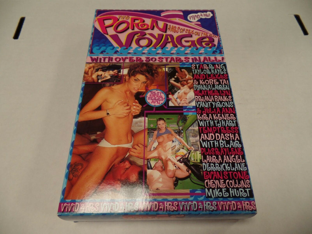 Porn Voyage Vivid 4 Hours Taylor Hayes Kobe Tai Adult VHS 060319AMP2