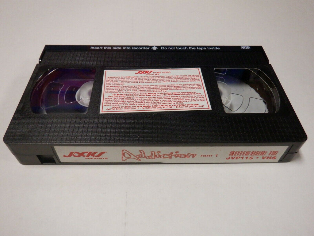 Addiction Part 1 Aiden Shaw, Alec Martinez Jocks Gay Male VHS 082020AMP