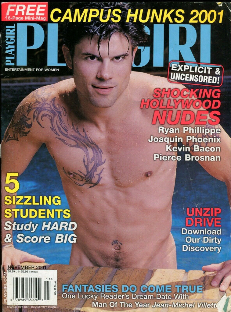 Playgirl Magazine Ryan Phillippe November 2001 051319lm-ep3