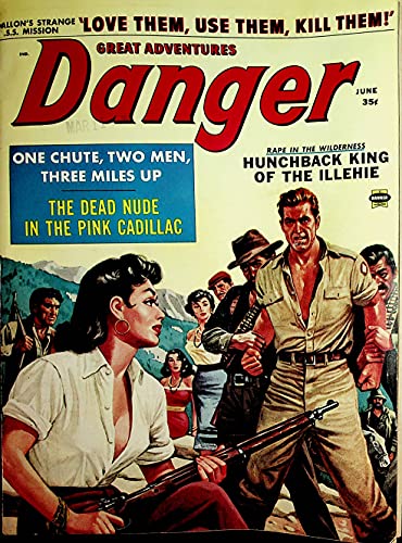 Danger Men's Magazine The Dead Nude In The Pink Cadillac / Diana Millay June