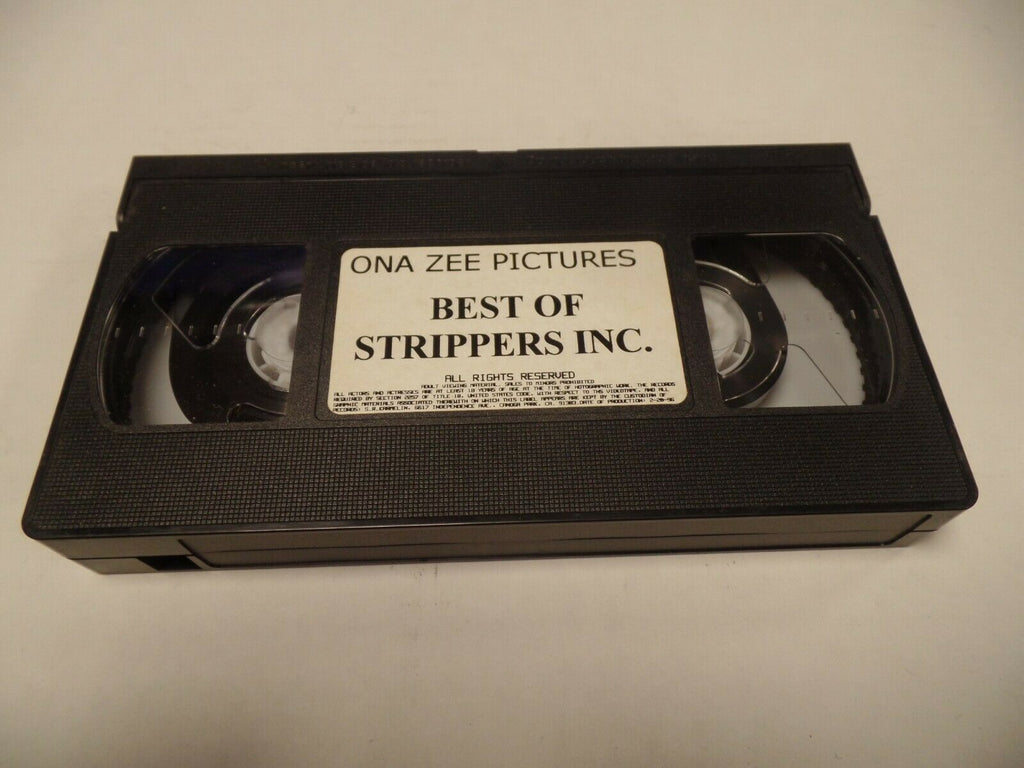 Best of Strippers Inc Ona Zee Pictures 1996 Adult VHS 051719AMP2