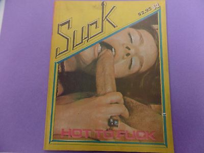 Suck Adult Newspaper Magazine Hot To Fuck #82 1970's 040816lm-ep3