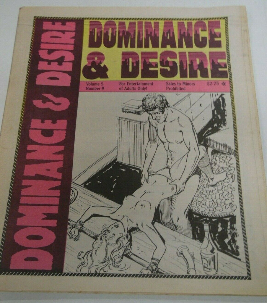 Dominance & Desire Newspaper Bound Fate vol.5 #9 1990's 121419lm-ep