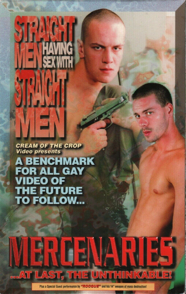 Mercinaries Renee Merci Hans Poulet Gay Male Adult VHS 102119AMP4