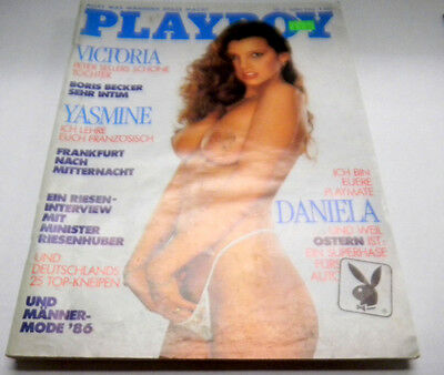 Playboy International Adult Magazine Daniela #4 1986 vg 031014lm-ep