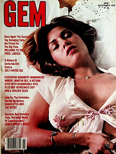 Gem Men's Magazine Busty Martha November 1978