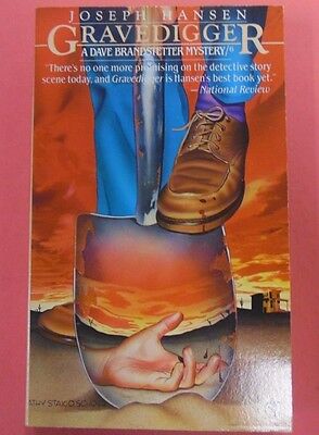 Grave Digger Novel by Joseph Hansen 1985 073113lm-epa