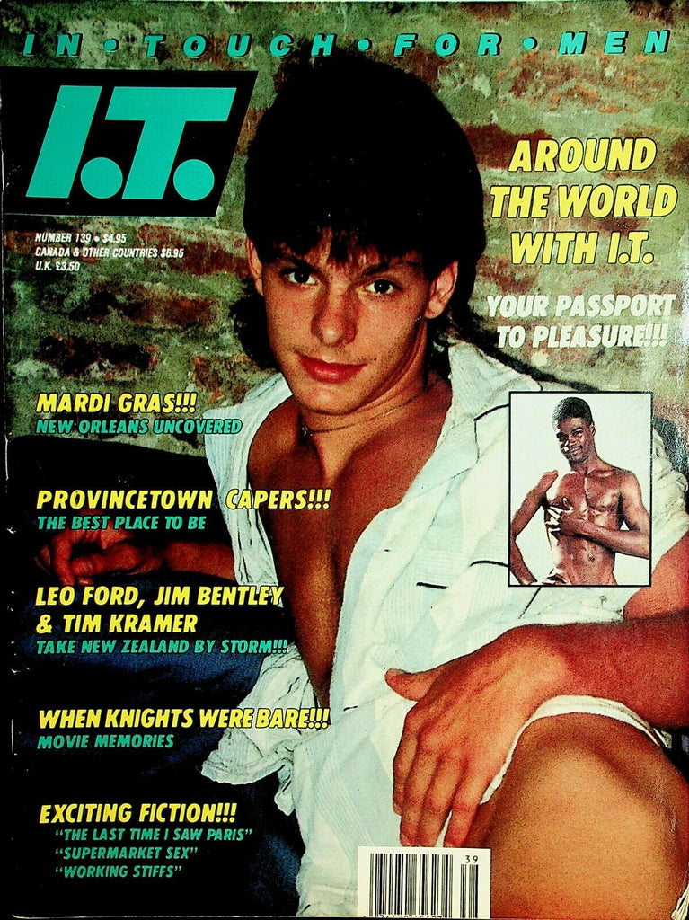In Touch Gay Magazine Cover Guy Seth #139 June 1988 120620lm-ep2