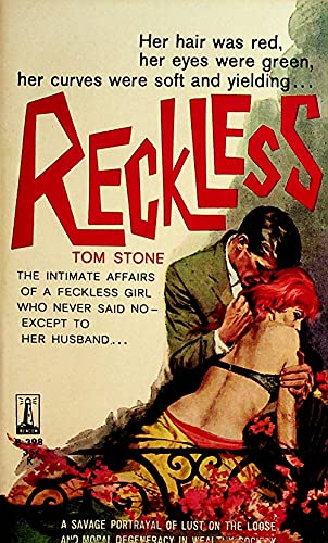 Reckless Adult Novel by Tom Stone 1961 Beacon Book