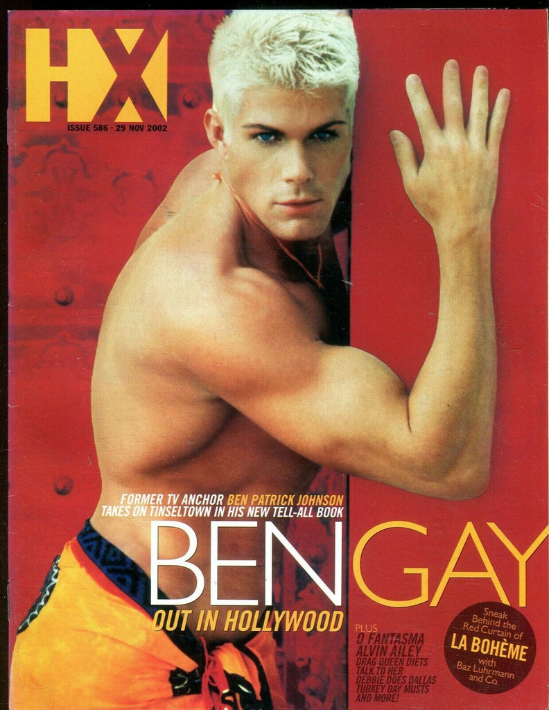 HX New York Gay Guide Ben Patrick Johnson November 29, 2002 103119lm-ep2
