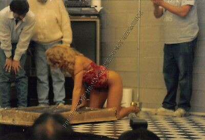 Nina Hartley Candid Original 4x6 Photo Nina's 1994 Wall of Fame Vegas 219ig