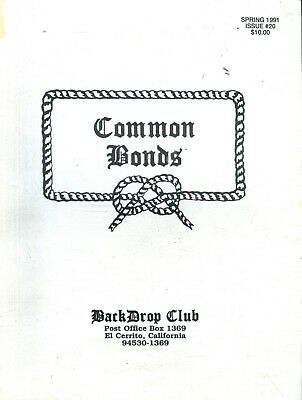 Common Bonds Bondage Magazine #20 Spring 1991 Back Drop Club 050118lm-ep2