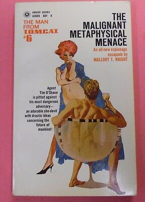 The Malignant Metaphysical Menace Novel by Mallory T. Knight 1968 102313lm-epa2