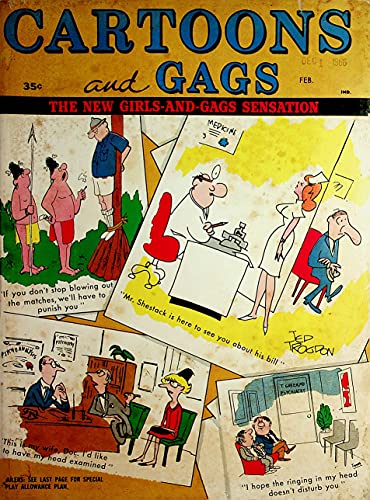Cartoons and Gags Adult Magazine Girls-And-Gags February 1967