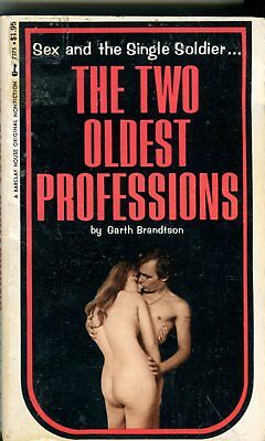 The Two Oldest Professions Novel by Garth Brandtson 1973 Barclay 041614lm-epa2
