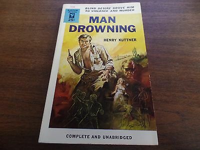 Man Drowning Henry Kuttner Bantam Books 1953 197pgs Erotic Novel 121815amp