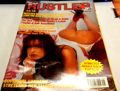 Rustler Busty Adult Magazine "Covergirl Lorraine" #229 1994 vg053013Lm-ep