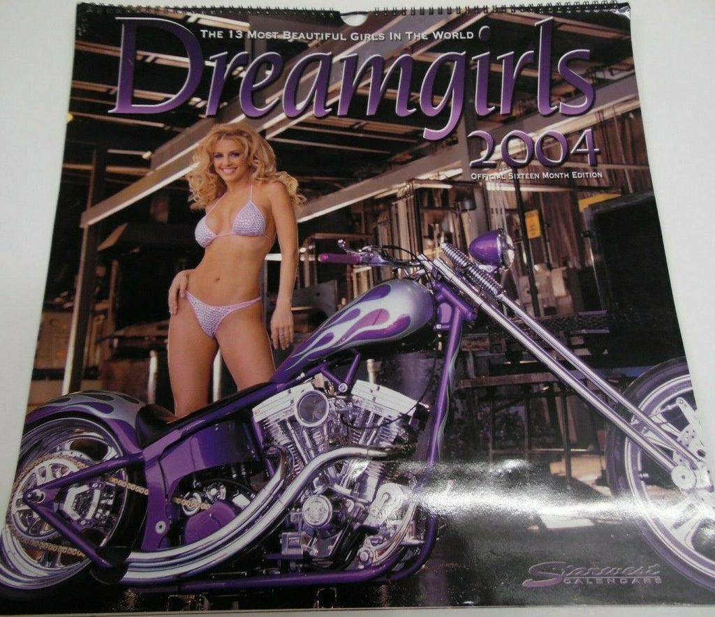 Unbranded Dreamgirls 2004 Wall Calendar Most Beautiful 15" x 15" 022219lm-ep