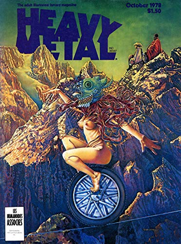 Heavy Metal: The Adult Illustrated Fantasy Magazine - October, 1978