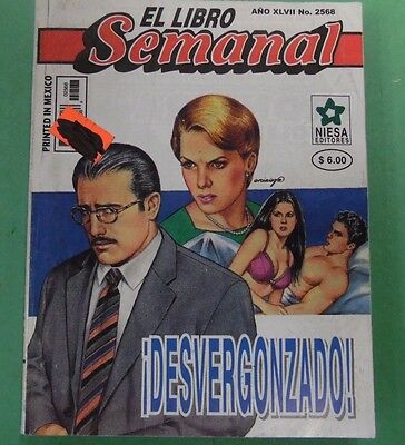 Semanal- Desvergonzado Spanish Graphic Comic Novel #2568 063017lm-ep