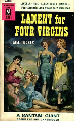 Lament for Four Virgins Adult Novel by Lael Tucker 1952 Bantam 042214lm-epa2