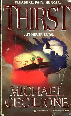 Thirst Adult Novel by Michael Cecilione 1996 081018lm-ep