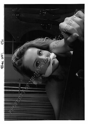 Adult 1990s B&W Photo 5x7 Bondage Beautiful Blonde Bound 202LD