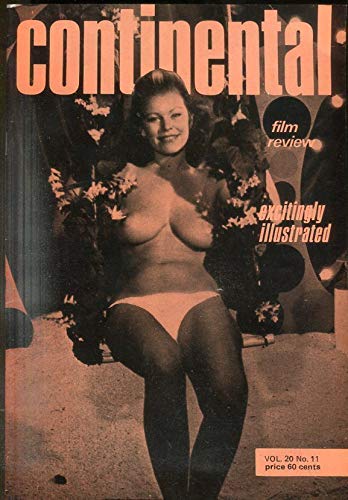 Continental Film Review Vintage Magazine Jacqueline Bisset vol.21 #11 1970's