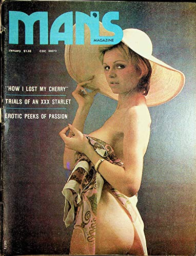 Man's Magazine Erotic Peeks Of Passion January 1976