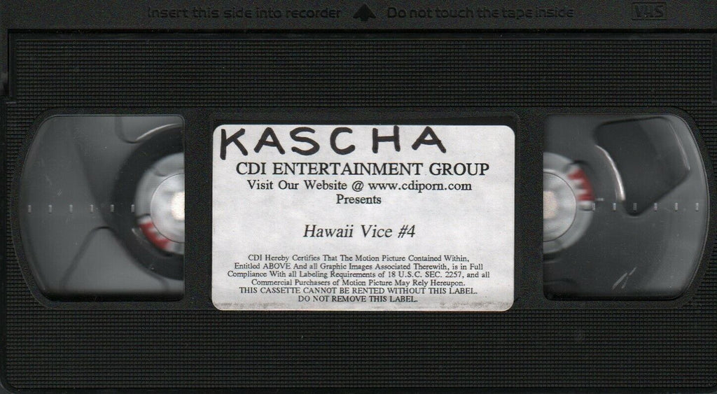 Hawaii Vice #4 Kascha CDI Entertainment Adult VHS 021720AMP