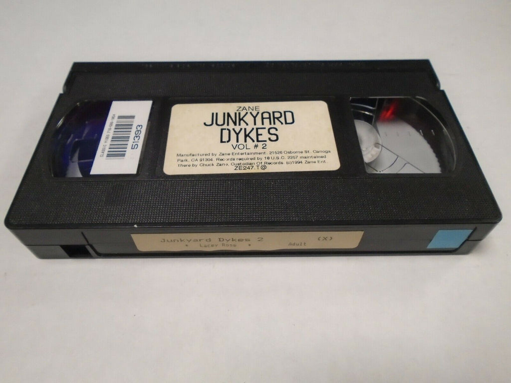 Junkyard Dykes Vol #2 Lacey Rose 1994 Adult VHS 032519AMP3