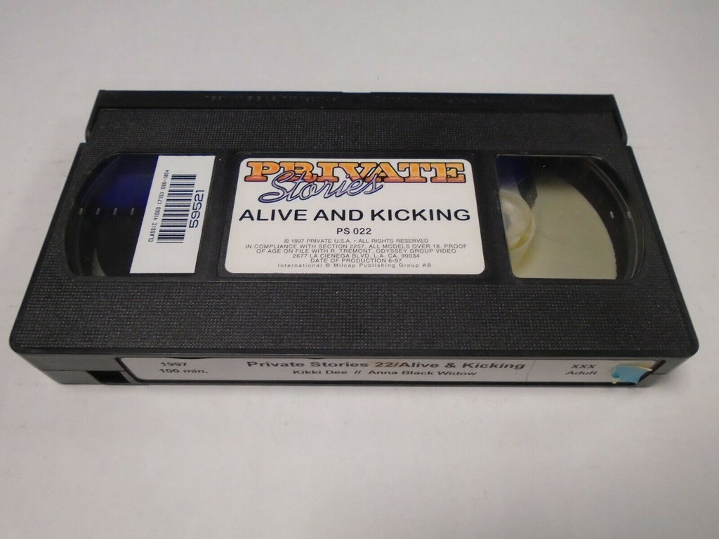 Alive and Kicking Kikki Dee Anna Black Widow 1997 100mins Adult VHS 022819AMP2