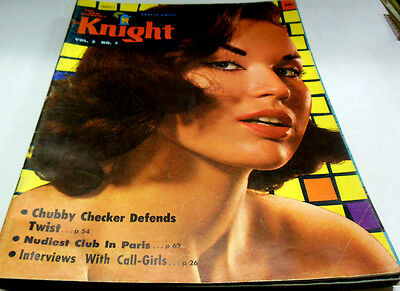 Knight Busty Adult Magazine Chubby Checker Vol.3 1962 vg 071114lm-ep