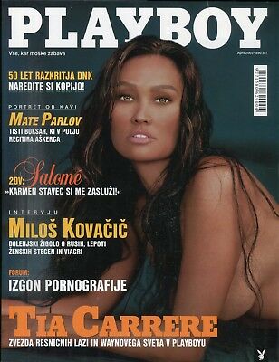 Playboy Solvenia International Magazine Tia Carrere April 2003 062818lm-ep