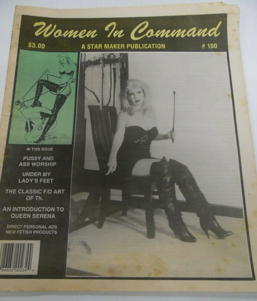 Women In Command Newspaper Pussy And Ass Worship #100 1996 121419lm-ep