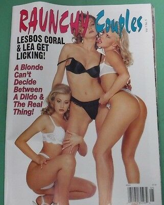Raunchy Couples Magazine Coral & Lea vol.7 #5 1998 042613lm-epa