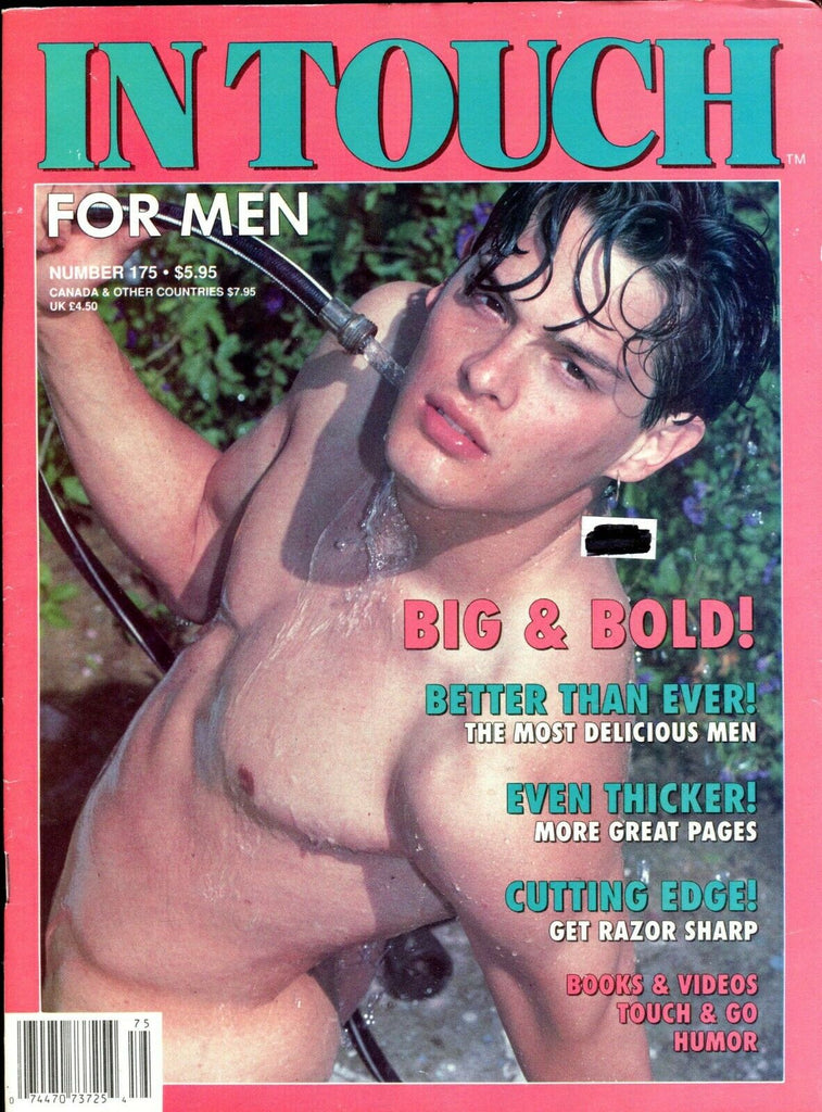 In Touch For Men Magazine Big & Bold! #175 1991 051419lm-ep