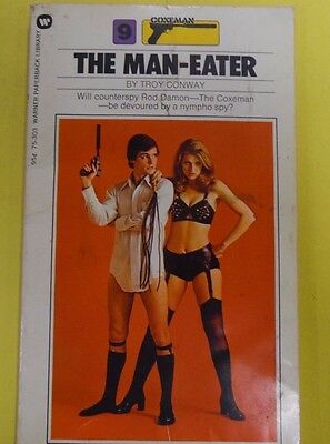 The Man-Eater Adult Novel by Troy Conway 1973 070813lm-epa
