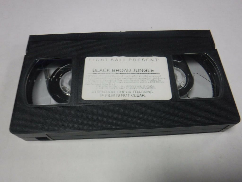 Black Broad Jungle XXX Adult VHS 010219AMP2