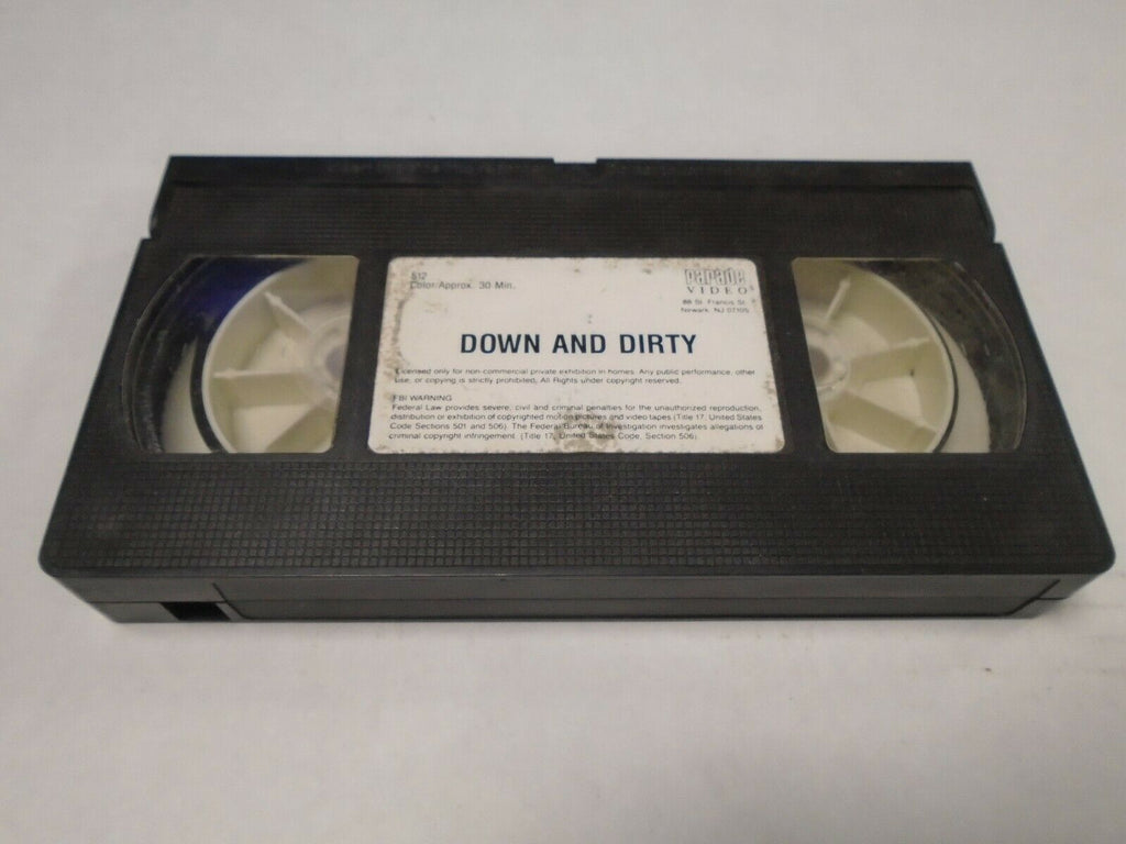 Down and Dirty Parade Video Adult VHS 041519AMP3