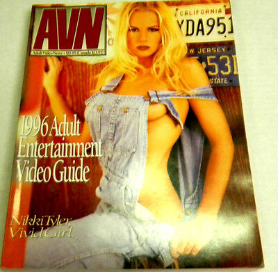 Adult Video News Busty Adult Magazine " Nikki Tyler" 1996 nm050913Lm-ep