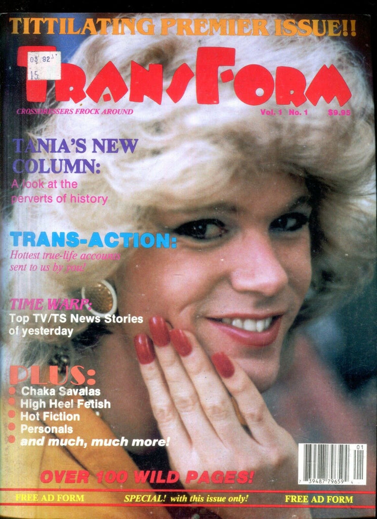 Trans Form Crossdressers Magazine Trans-Action vol.1 #1 012419lm-ep