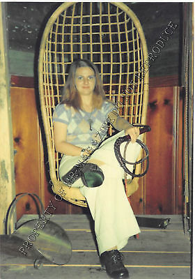 Adult 1970s Photo 3.5x5 Bondage Beautiful Dominatrix Posing Ready to Play 47HT