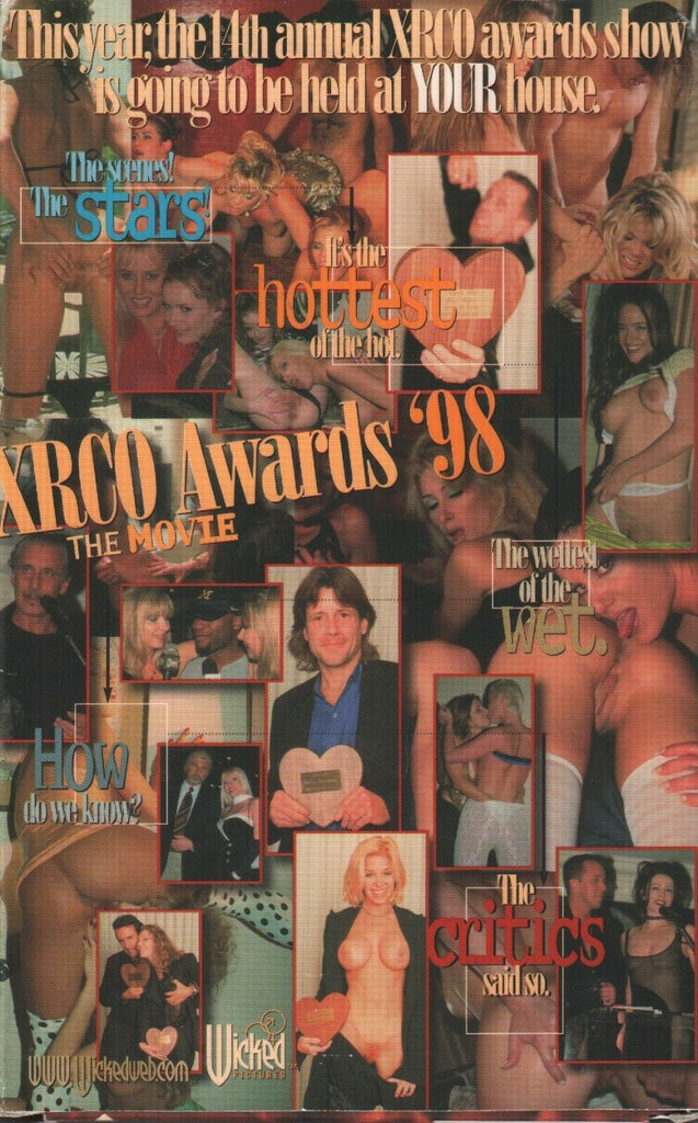 XRCO Awards '98 The Movie Serenity Juli AShton Adult VHS 082219AMP2