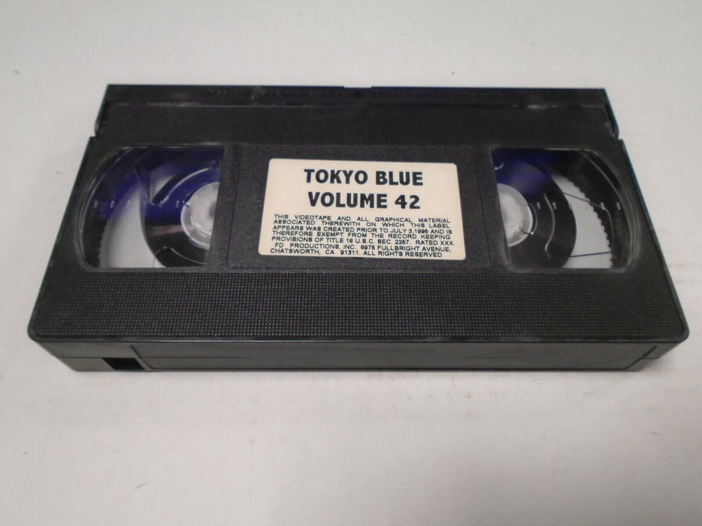 Tokyo Blue Vol 42 1995 Adult VHS 032919AMP3