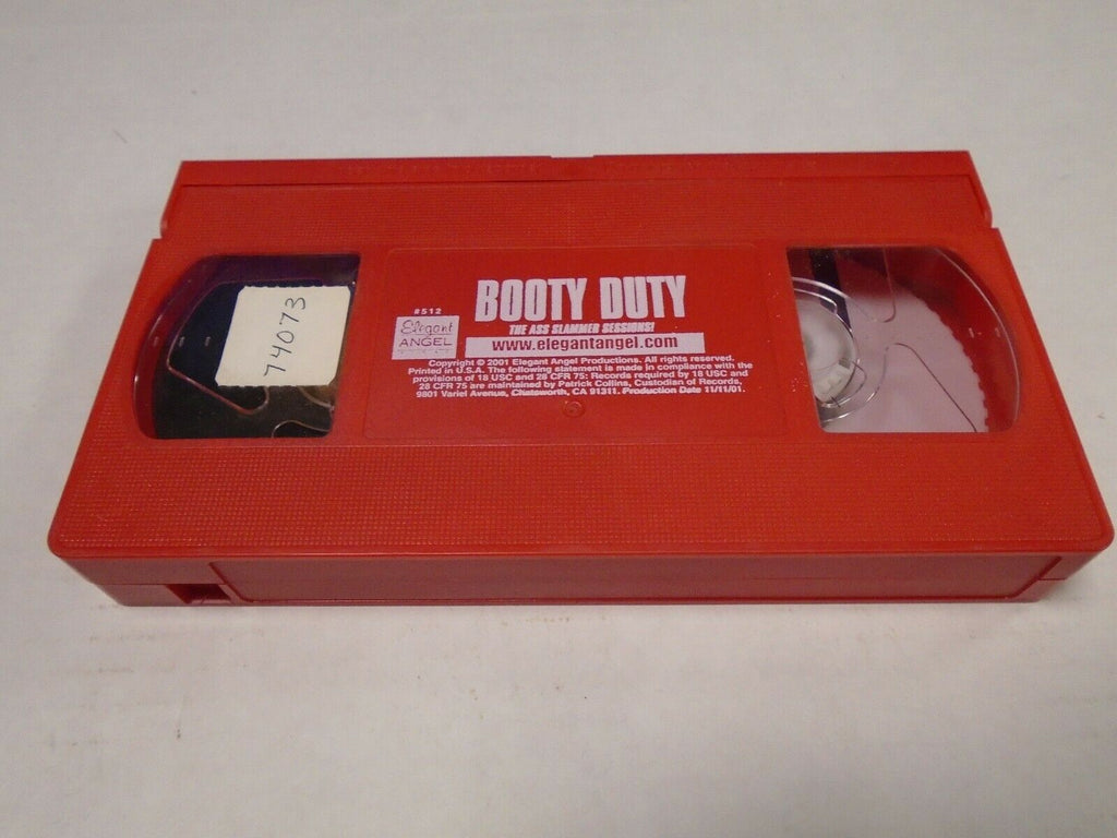 Booty Duty The Ass Slammer Sessions Elegant Angel 2001 Adult VHS 032219AMP2