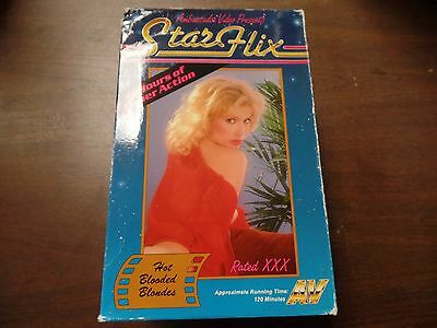 Hot Blooded Blondes Star Flix Ambassador Video Adult VHS CLEARANCE 081415amp2